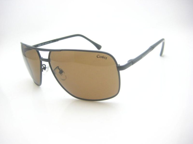 New Style High Quality Man Polarized Metal Sunglasses