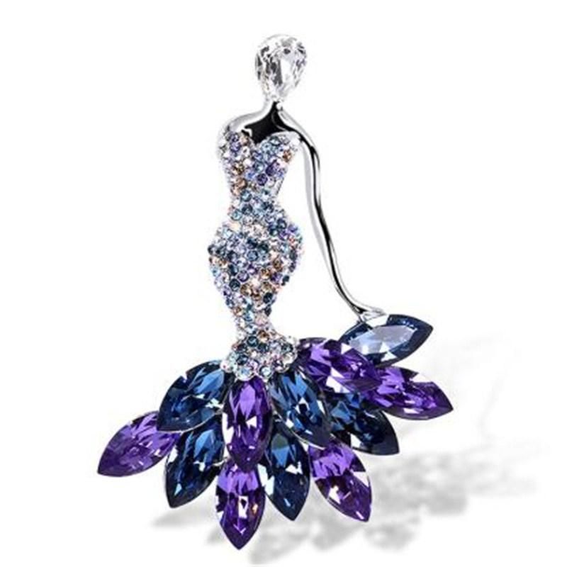 Custom Design Professional Zinc Alloy Metal Brooch
