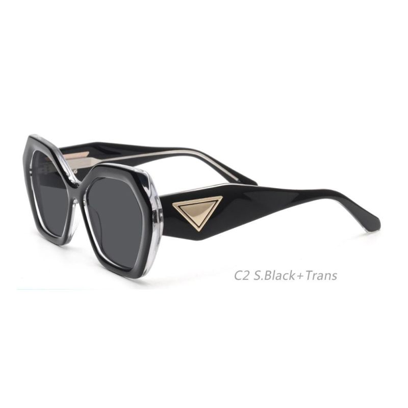 Italian Mazzucchelli High Quality Hand Made OEM Luxury Cellulose Acetate Sunglasses