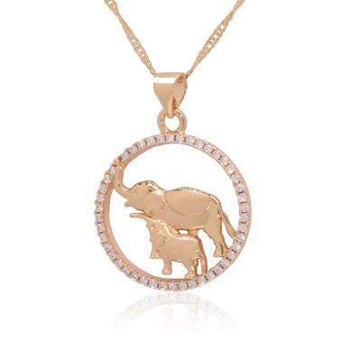 Wholesale Girl Party Elephant Pendant Fashion Jewelry Necklace