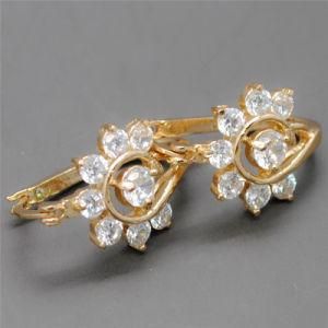 Hot Sale Items Basketball Wives Earrings 18k Gold Plated Hoop Earrings Fashion Jewelry for Women Jewellery (E13B00816E1W0008)