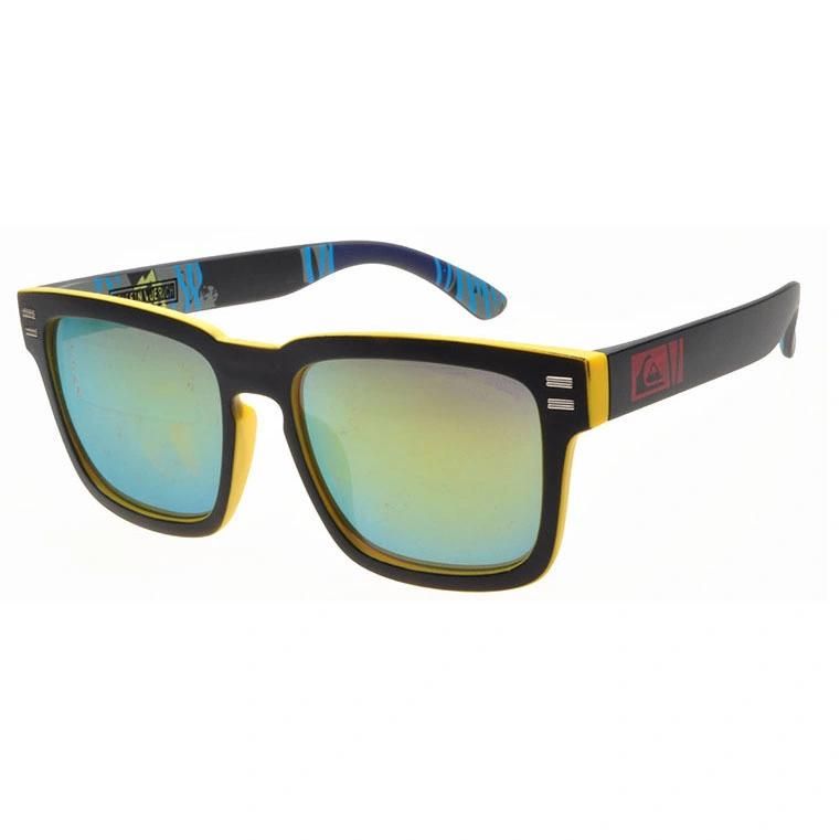 2017 Square Shape Colorful Fashion Sunglasses with Silver Pins