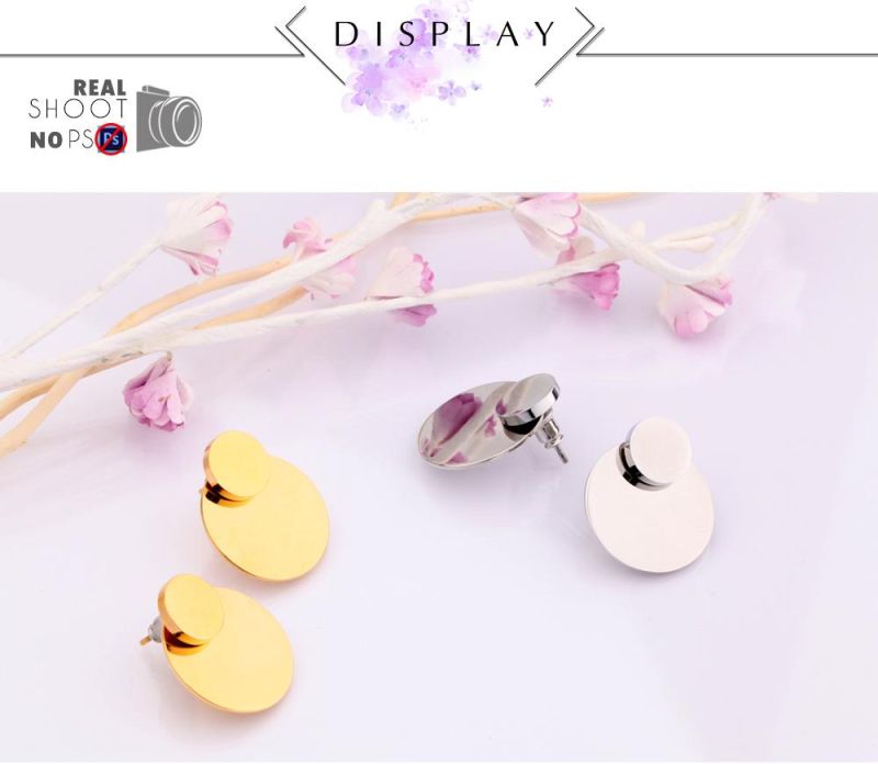 Stainless Steel Earrings New Fashion Jewelry Minimalist Earring Stud