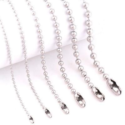 Stainless Steel Bead Chain for Jewelry Design