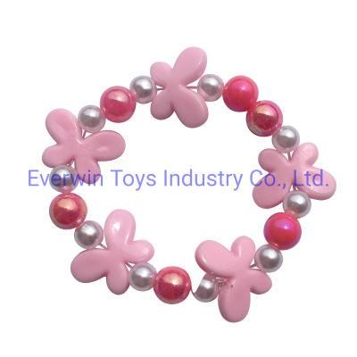 Factory Supply Wholesale Girls Toys Plastic Toy Bead DIY Colourful Bracelet