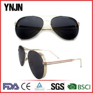 Ynjn UV400 Eye Protect Mirror Steampunk Sunglasses