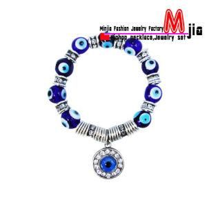 Fashion Blue Eyes Jewelry Evil Eyes Bead Bracelet Bangle Ey2443