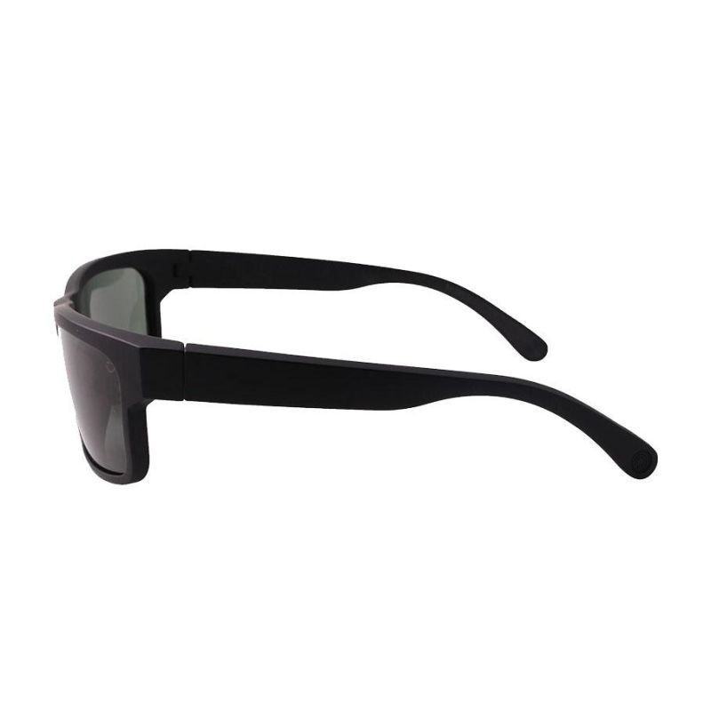 2017 All Black Simple Sports Sunglasses with Rubber Nose