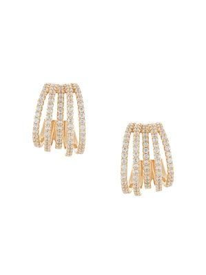 Geometric Multi-Layer Arc Fashion Temperament Earrings Jewelry