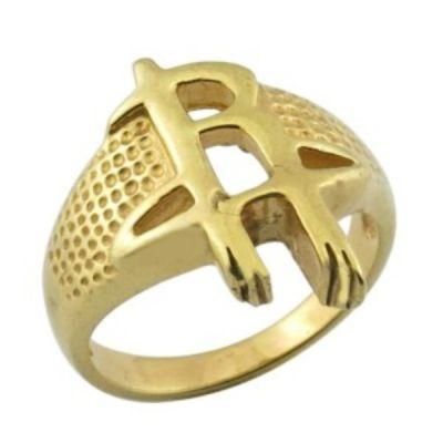 Hot Sale Gold Artificial Team Ring