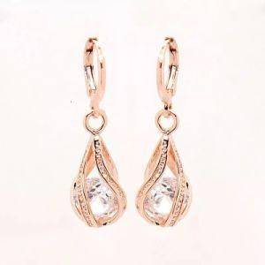 New Fashion Zircon Jewelry Eardrop New Tiaras Bride Earrings