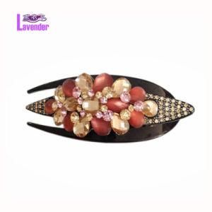 Hair Comb with Multi Crystals Hair Jewelry for Girls