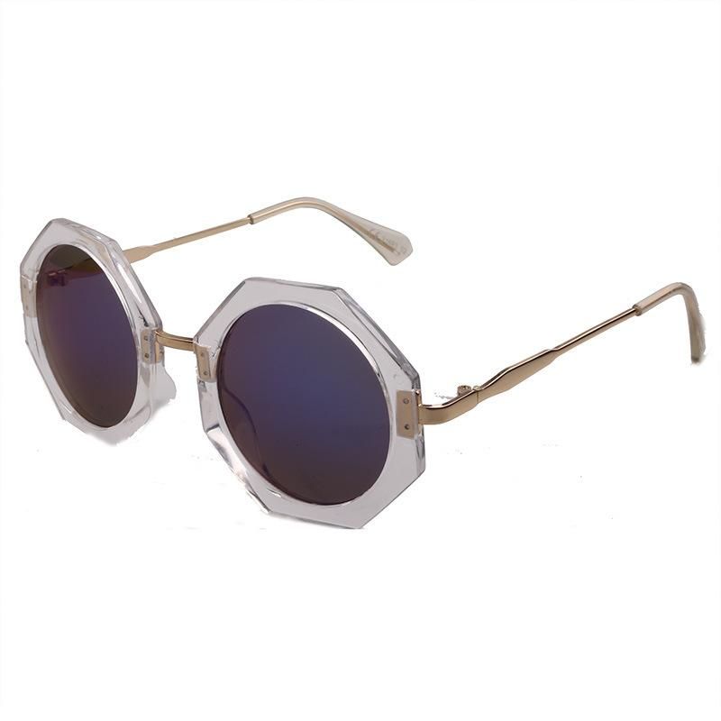 2020 Transparent Polygon Shape Fashion Sunglasses