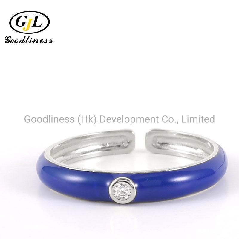 High Quality Wholesale Round Shape Fashion Custom Ring Jewelry