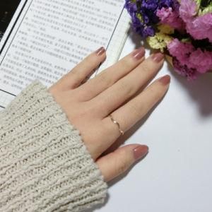 Fashion Jewelry Stainless Steel Finger Siliver Gold Ring