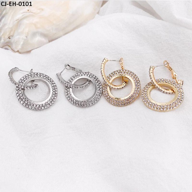 Circle Full Goddess Earring Earring Earring Buckle Creative Trinket Manufacturer Direct Sale