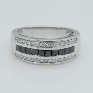 Popular Fashion 925 Sterling Silver Jewellery Onyx Ring