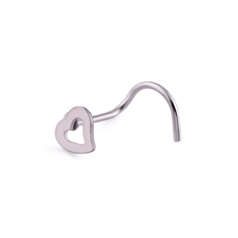 Stainless Steel Unisex Hypoallergenic Body Piercing Nose Ring