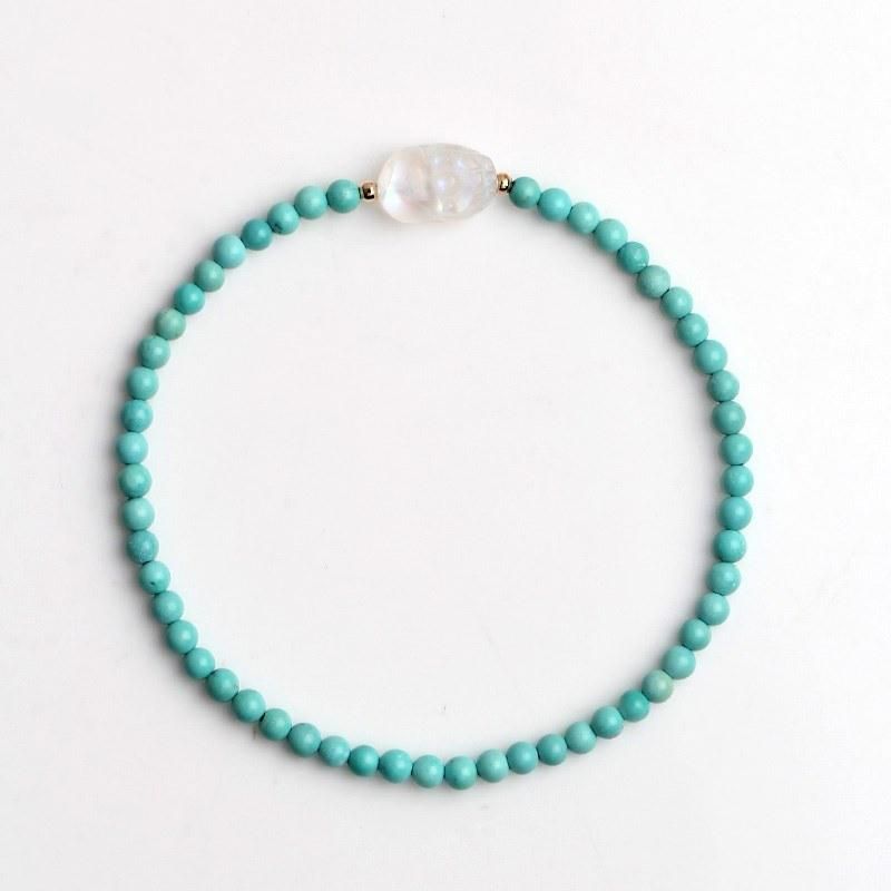 Fashion Jewelry Turquoise Bracelet Moonstone Pixie