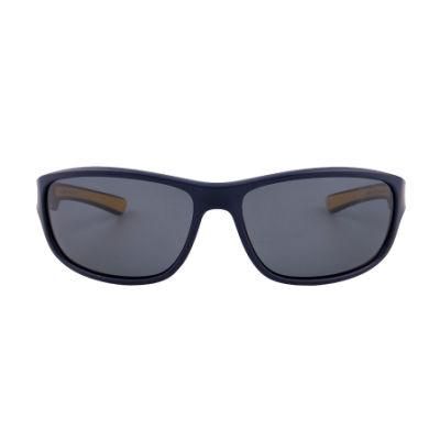 2017 Tiny Square Shape Sports Sunglasses with Yellow Rubber