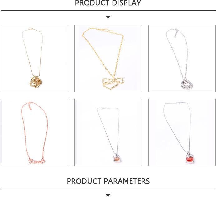 2020 Year Fashion Jewelry Gold Pendant Necklace with Love