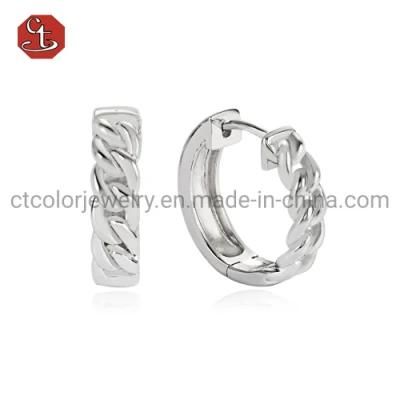 Hot Sales 925 Silver Jewelry Chain Earrings Jewelry for Women