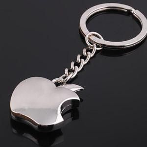 New Arrival Novelty Souvenir Metal Apple Key Chain