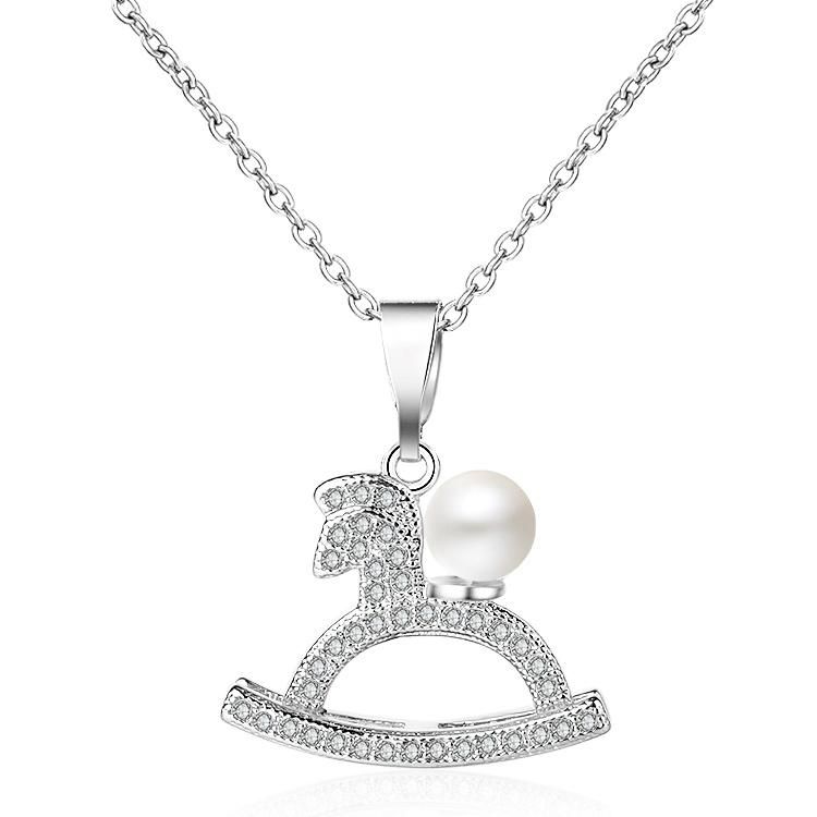 Wholesale 2020 Fashion Custom Jewelry 14K Gold Charms Bling Long Picture Pendant Necklace