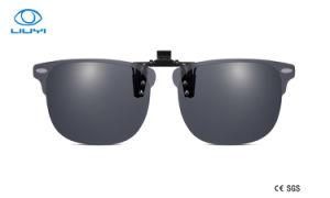 New Arrvial 2020 Smart Polarized Clip on Sunglasses with Flip up Function Man or Woman Model J3151-G