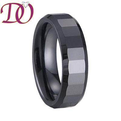 Unique Piano Key Ceramic Jewelry Ring