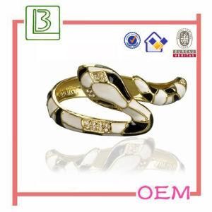 Snake Shape Enamel Bracelet Bangles (BR100)
