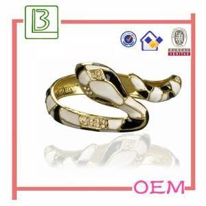Snake Shape Enamel Bracelet Bangles (BR100)