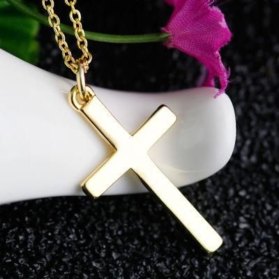 Cross-Border Jewelry Processing, Religious Cross Pendant Necklace