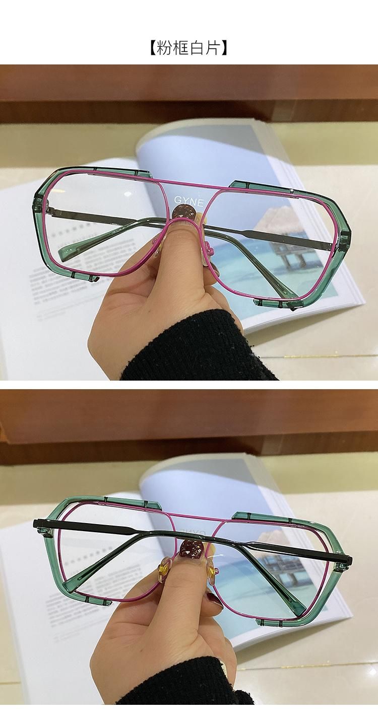 Hot-Selling Explosive Sunglasses Personality Series Popular Elements European and American Style Street Fashion Glasses