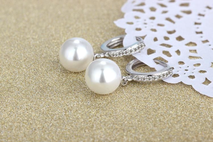 Pearl Earrings Genuine Natural Freshwater Pearl 925 Sterling Silver Earrings Pearl Jewelry