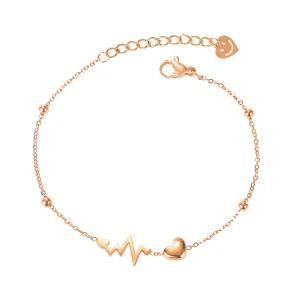 Fashion &#160; Jewelry Adjustable Heart Stainless Steel &#160; &#160; Women Bracelet
