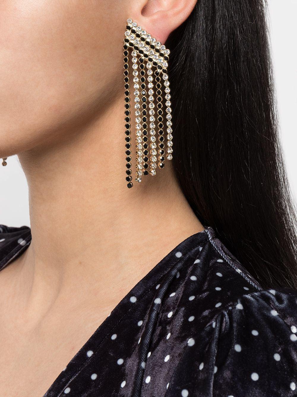 European and American Vintage Claw Chain Tassel Earrings Earrings Jewelry