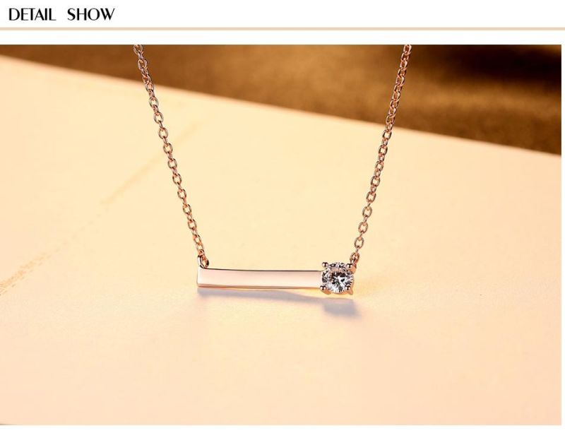 European Fashion Jewellery Diamond Necklace for Women