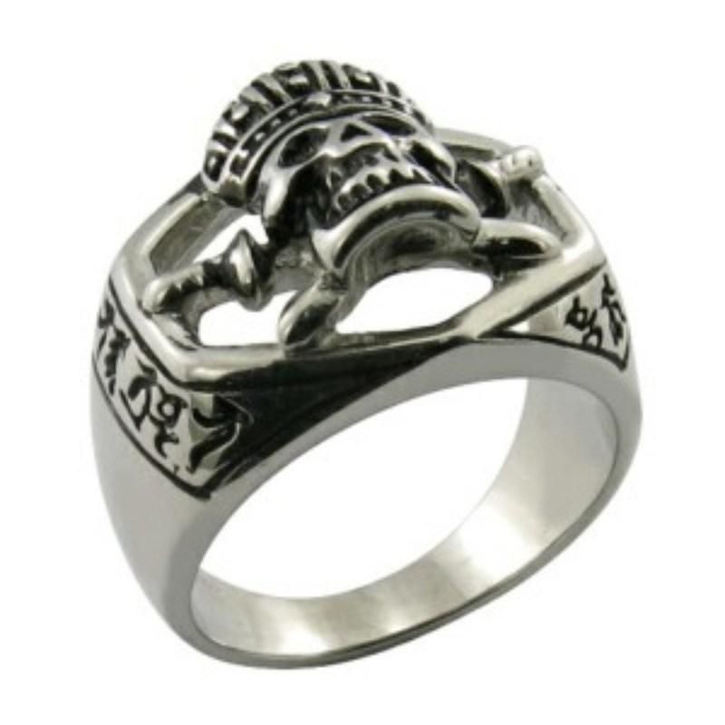 Custom Ring Saint Ring Stainless Steel