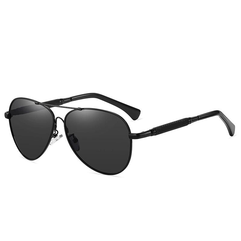 Aviator Style Large Flat Lens Adult Sun Glasses Fashion Sunglasses