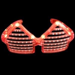 House Promotional Gifts LED Flashing Fashion Sunglasses (QY-LS100H)