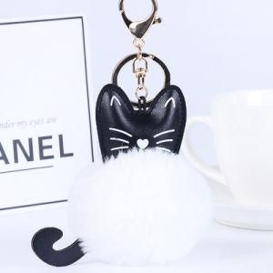 China Supply Fairy Tail Keychain Small POM POM Fur Ball