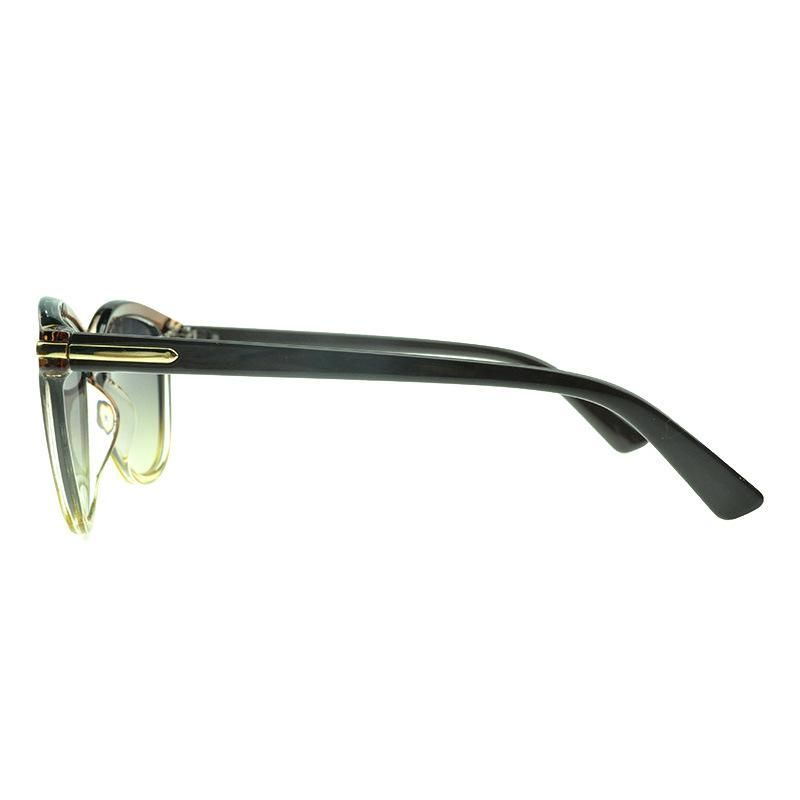 2018 Classical Cat Eye Fashion Sunglasses with Transparent Color