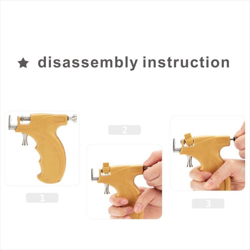 Professional Safe Sterile Ear Nose Navel Body Piercing Gun