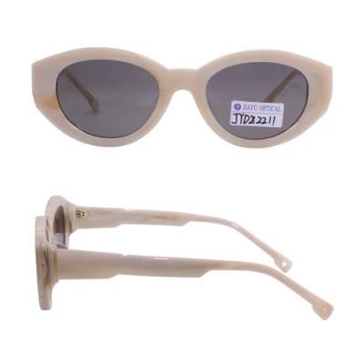 Trendy Acetate Frame UV Protection Xiamen Supplier Woman Sunglasses