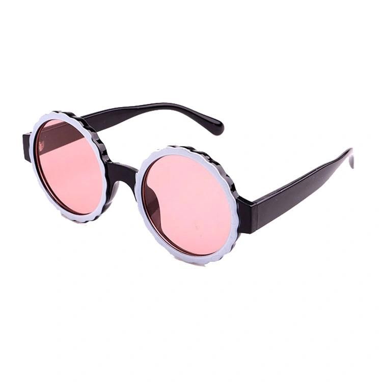 Latest Rounded Flower Fashion Sunglass
