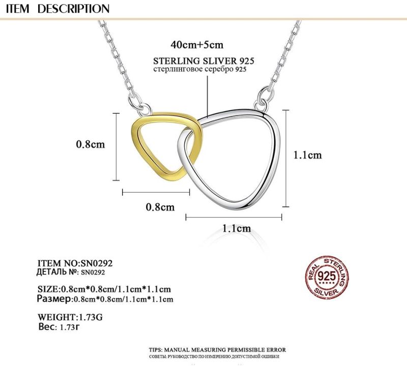 Custom Double Ring Necklace Personalized Initial Necklaces
