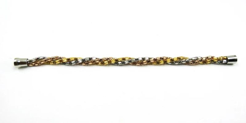 Jewellery Three Colored Mirror Surface Bracelet