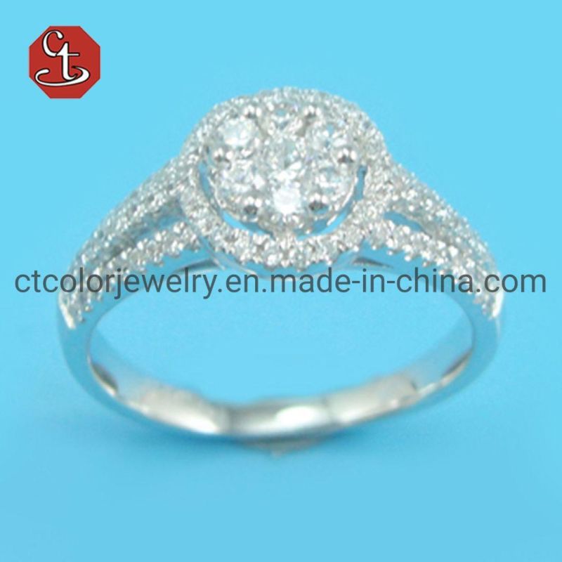 925 Sterling Silver Ring For Women Hot Sale Cubic Zirconia Gift Fashion Jewelry