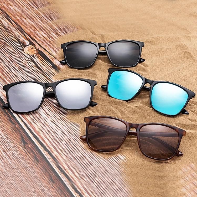 2021 Fashion Oversized Square Shape Tr Sunglasses